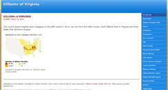 Desktop Screenshot of gilliamsofvirginia.org